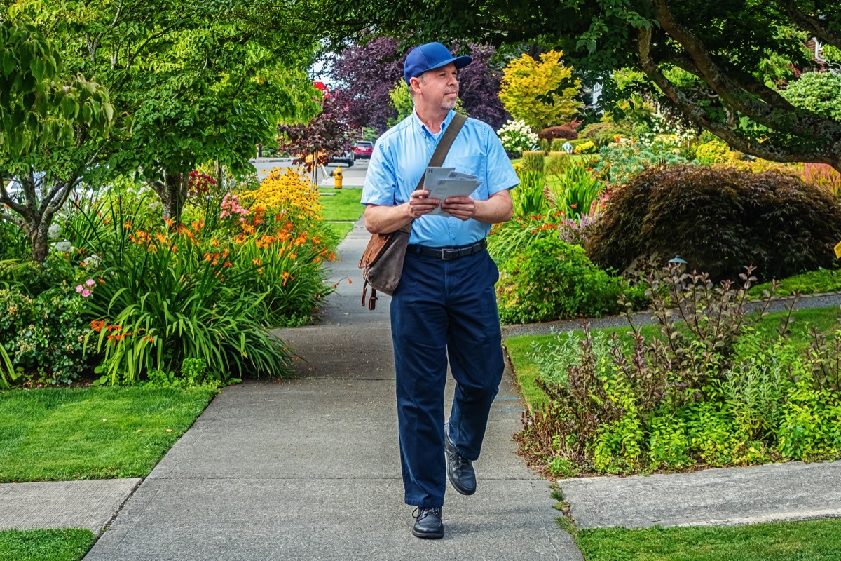 Mailman in warm climate