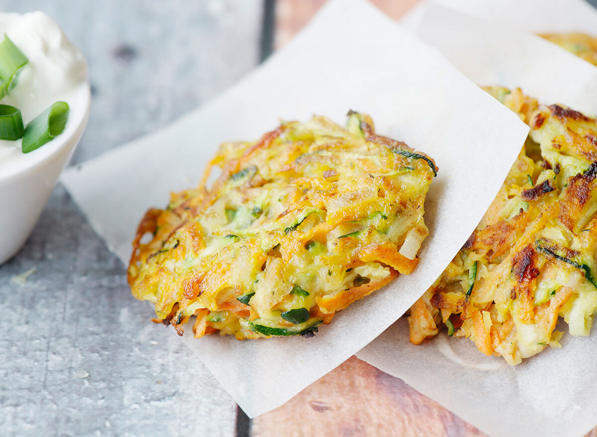 zucchini fried pancakes