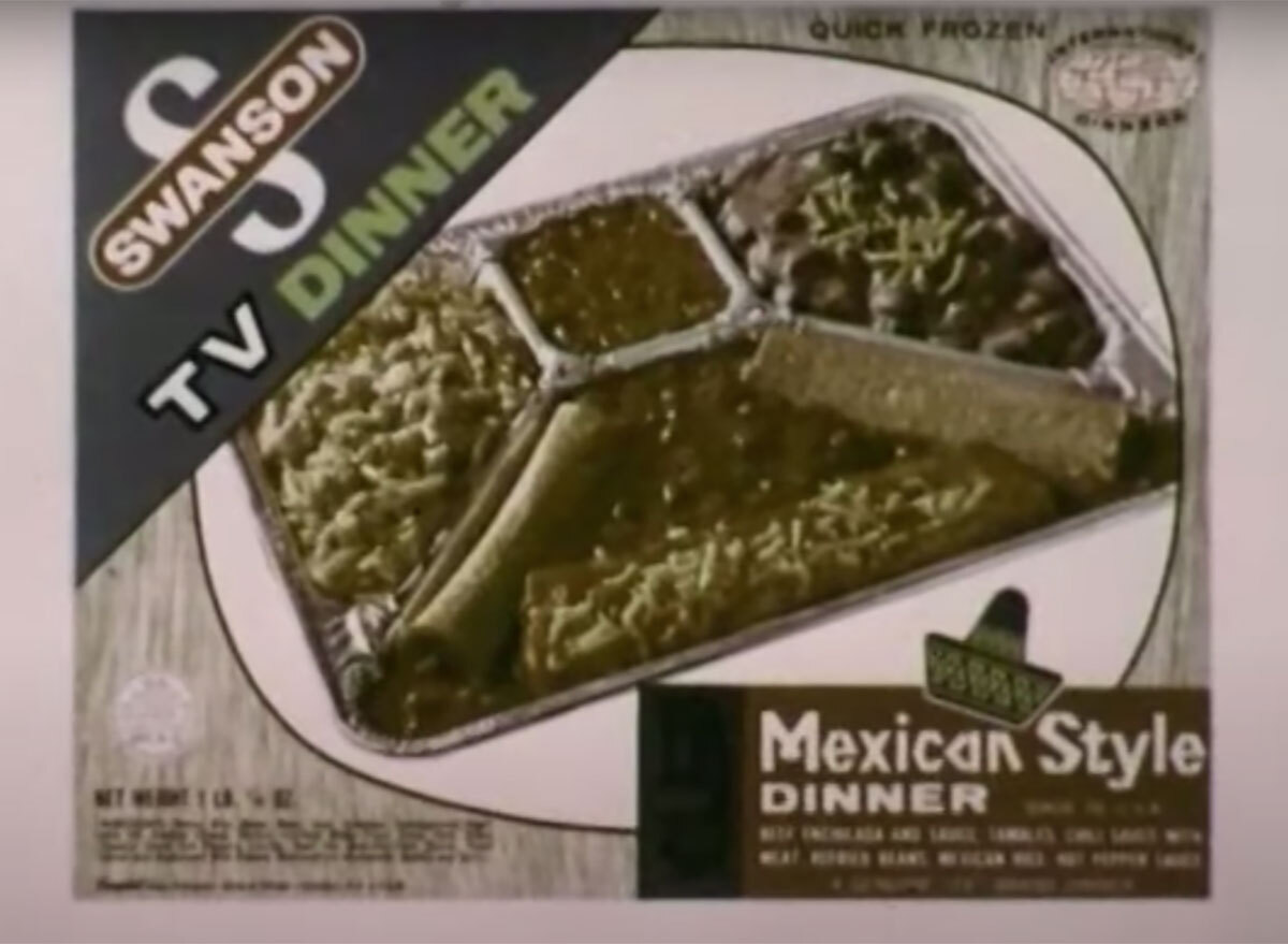 swanson mexican tv dinner