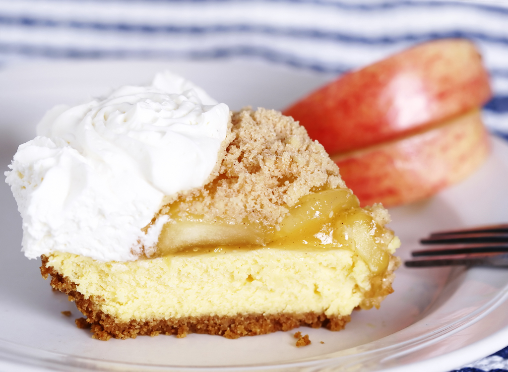 Cheesecake apples