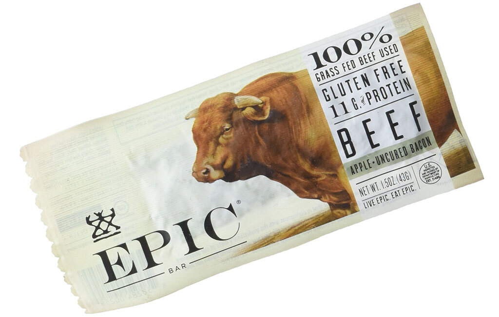 Epic Grassfed Beef Apple Uncured Bacon Bar