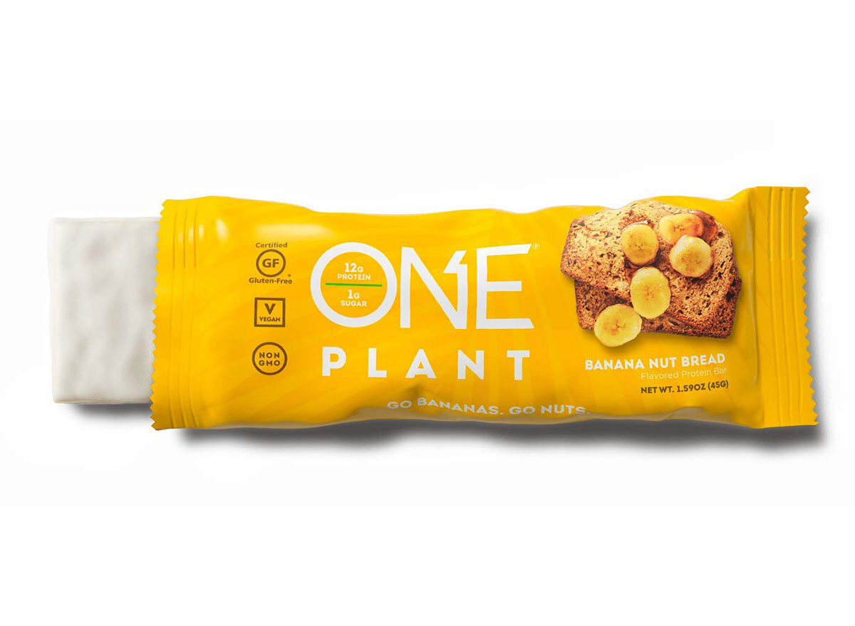 one plant protein bars banana nut bread