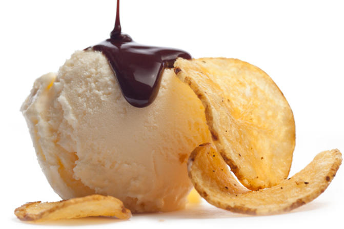 5. Ice Cream Potato Chip Sundae