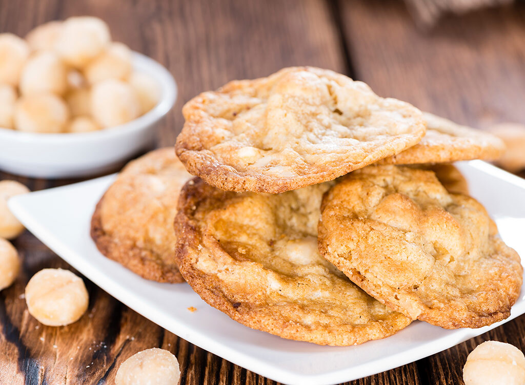 Macadamia nut cookies