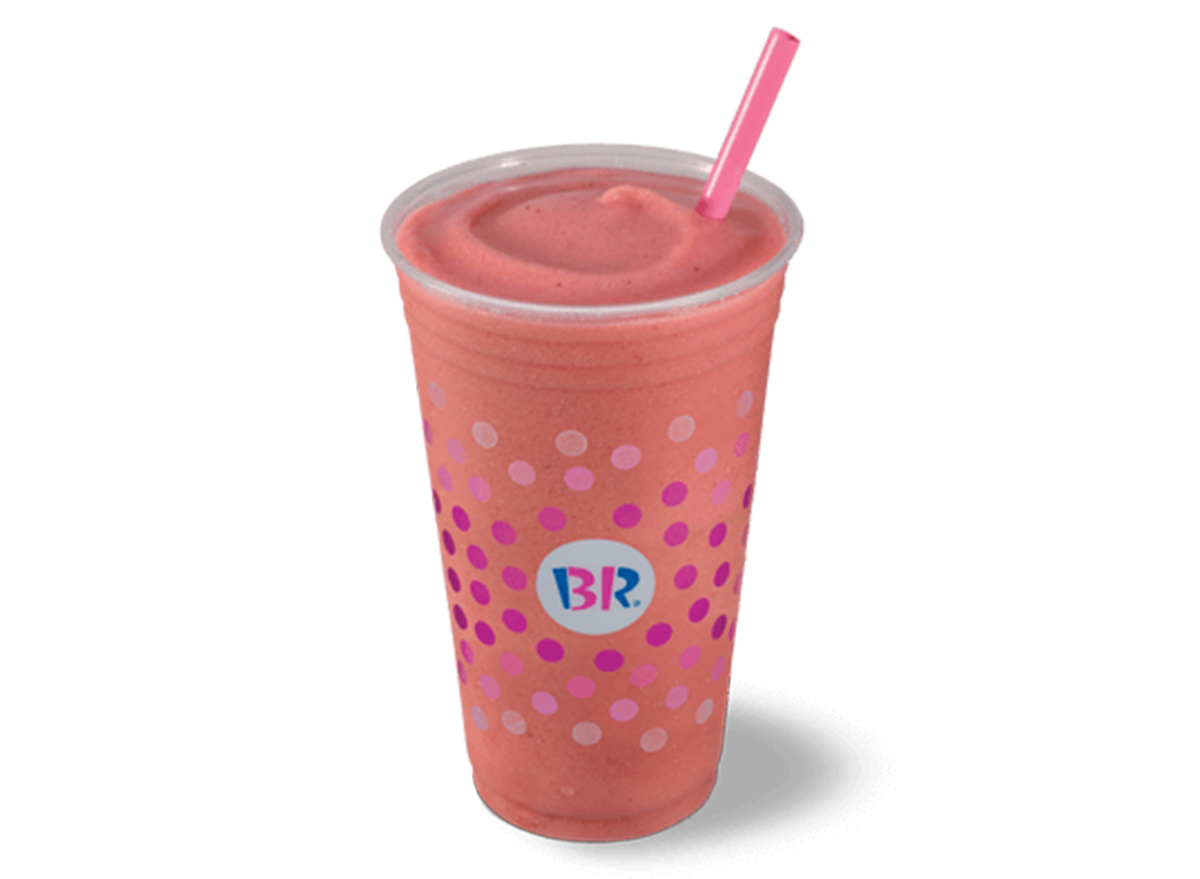 baskin robbins strawberry banana smoothie