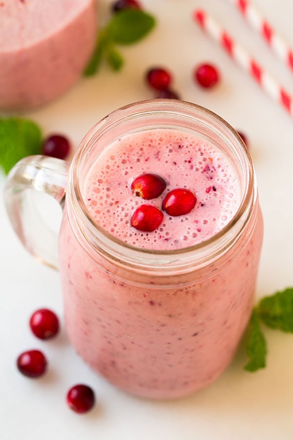 cranberry pomegranate smoothie