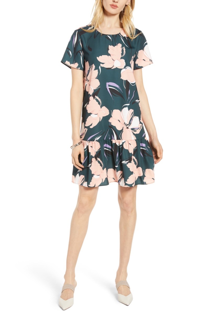 floral ruffle dress, Nordstrom anniversary sale