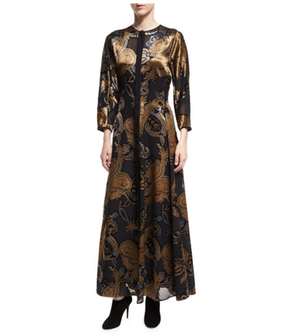 Lafayette paisley dress