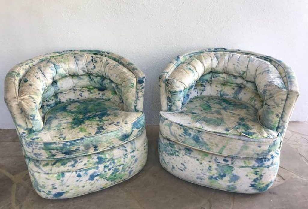 Tie-Dye Furniture Worst Interior Design Trends