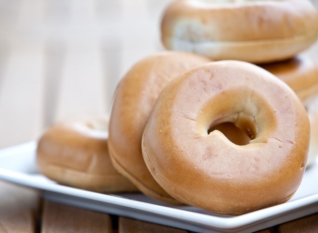 Plain bagels