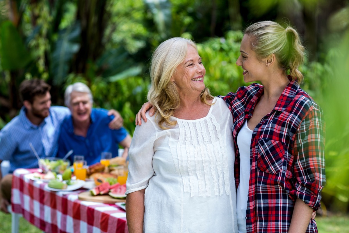 Mother and daughter-in-law