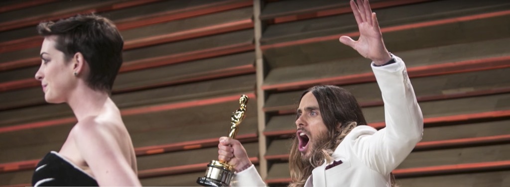 jlaw and joshAnne Hathaway and jared leto