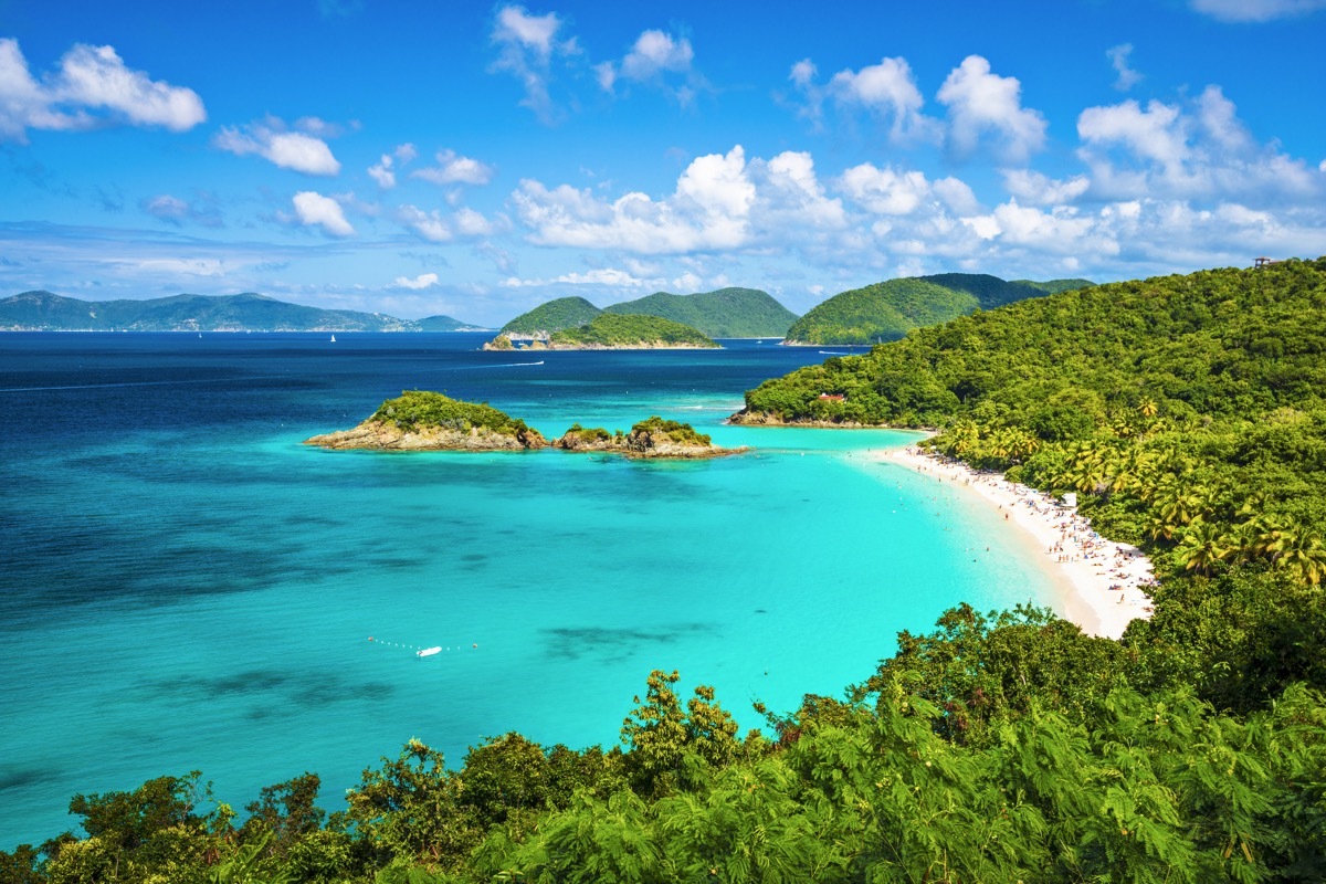 virgin islands coastal view