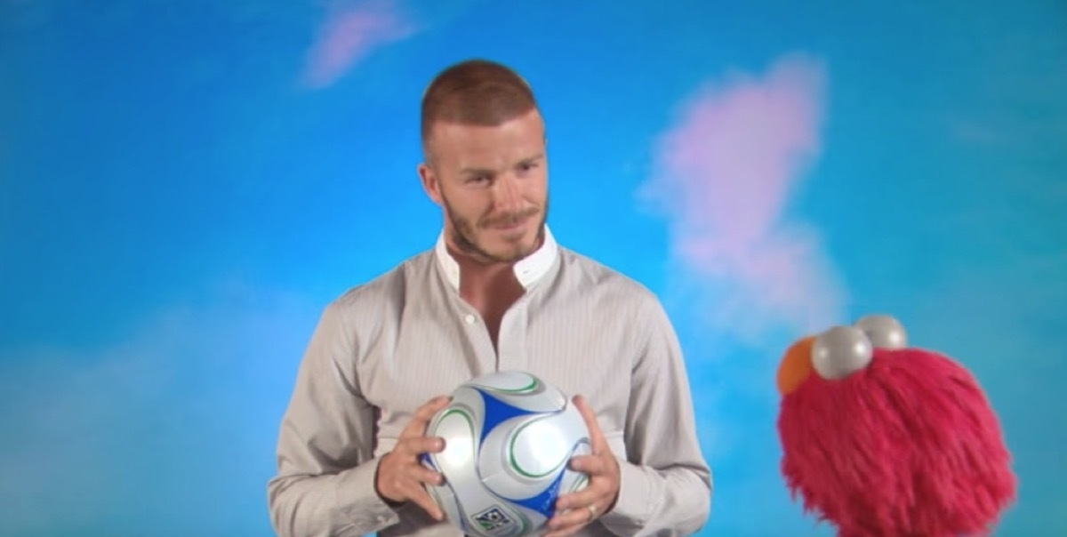 david beckham on sesame street