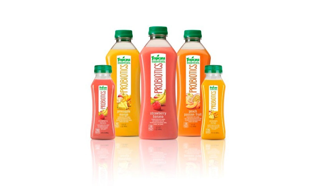 tropicana essentials probiotics strawberry banana