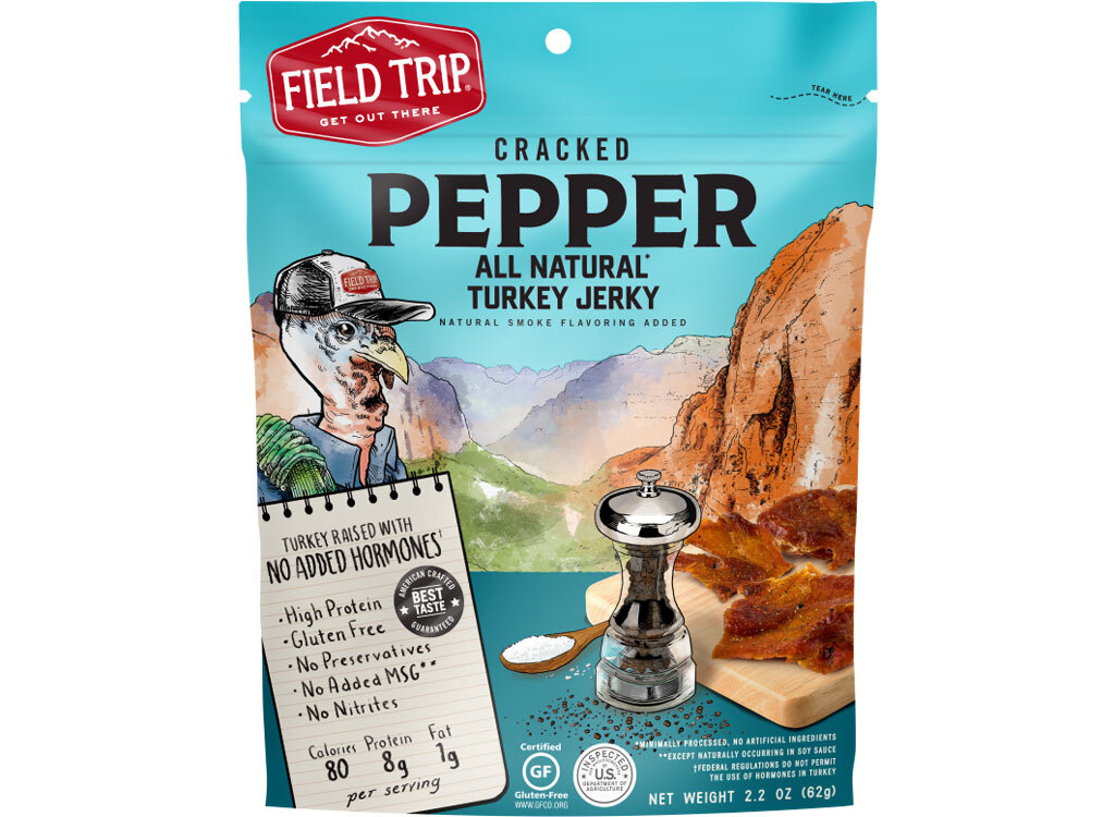 Field trip cracked pepper turkey jerky