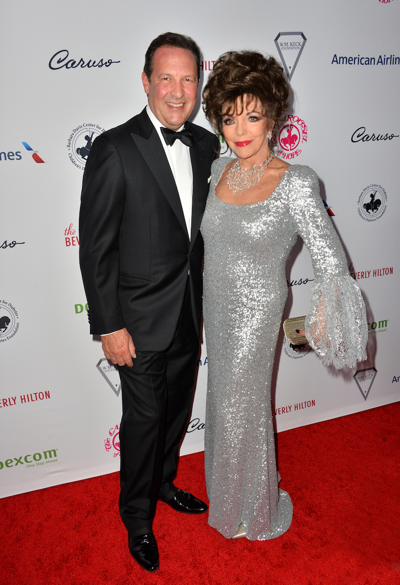 Joan Collins and Percy Gibson