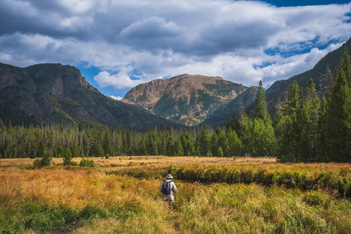 rocky mountain national park in autumn