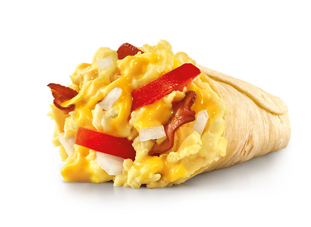 Sonic Lil Bacon Onion Tomato Breakfast Burrito