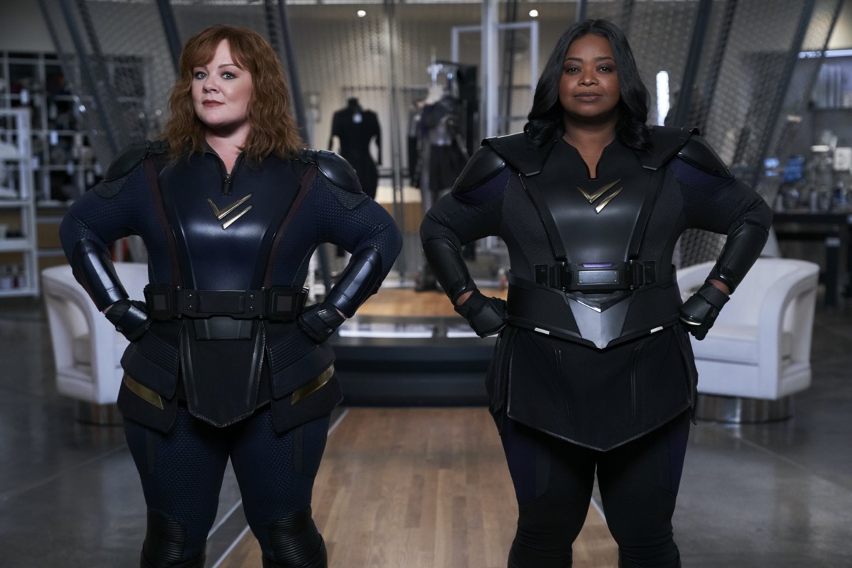 Melissa McCarthy and Octavia Spencer in Thunder Force