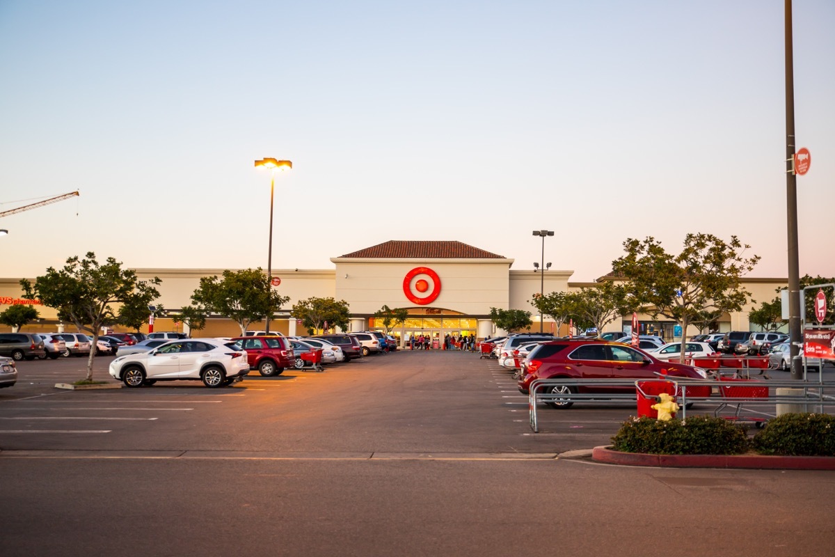 target parking lot