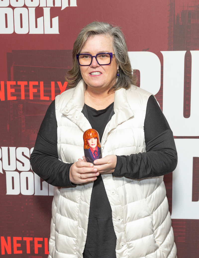 Rosie O'Donnell at the premiere of 