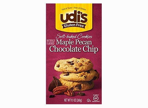 Udi's Gluten-free Soft Baked Maple Pecan Chocolate Chip Cookies