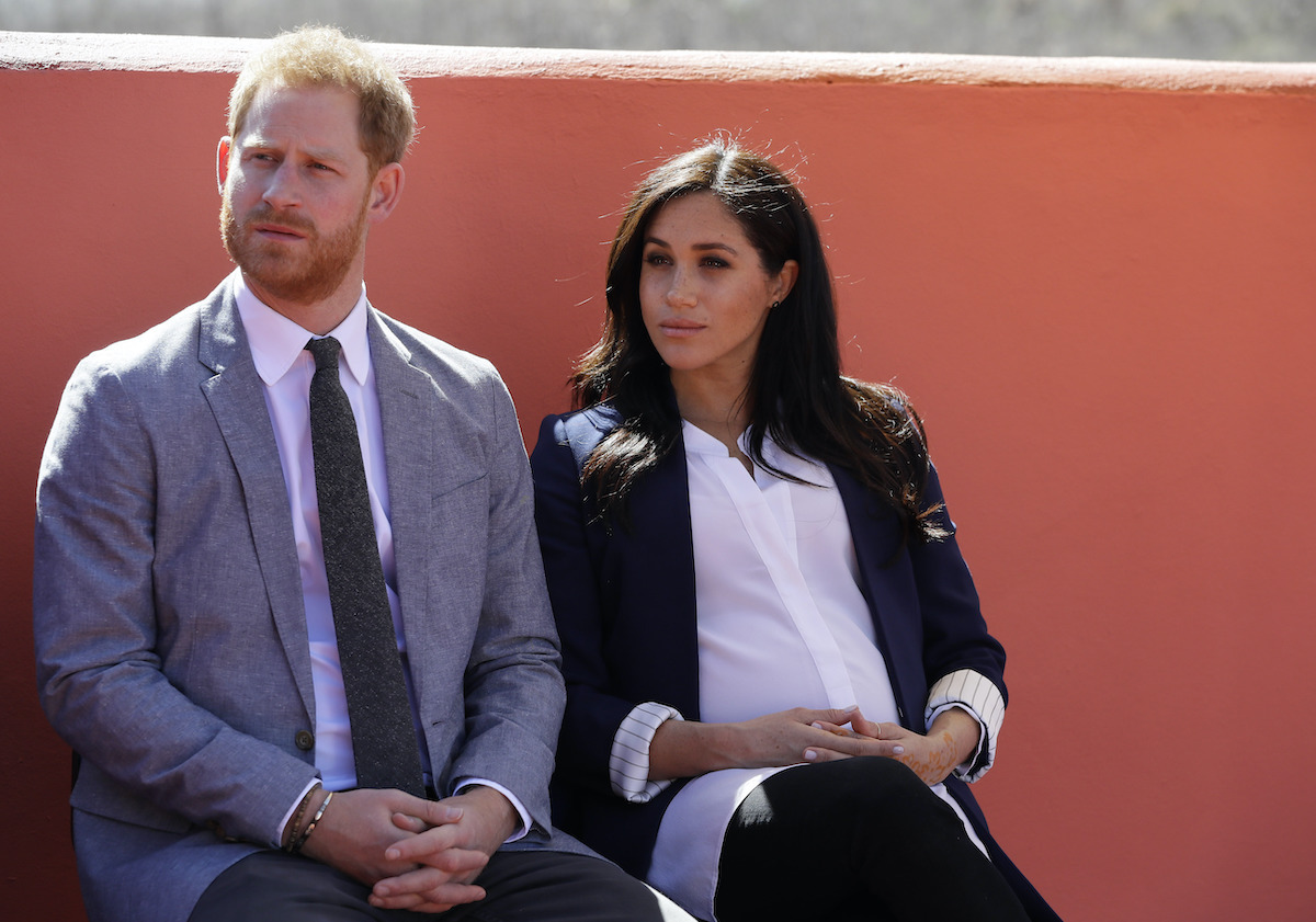 Britain's Prince Harry and Meghan, Duchess of Sussex