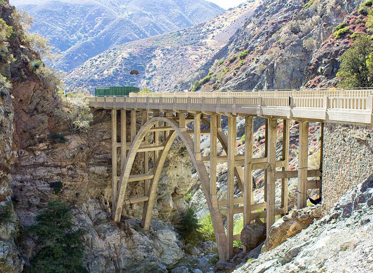 bridge between two canyons