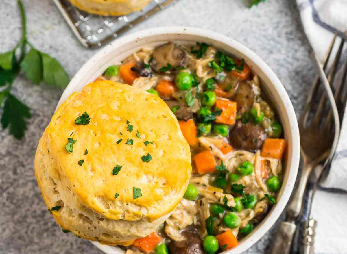 crock pot chicken pot pie