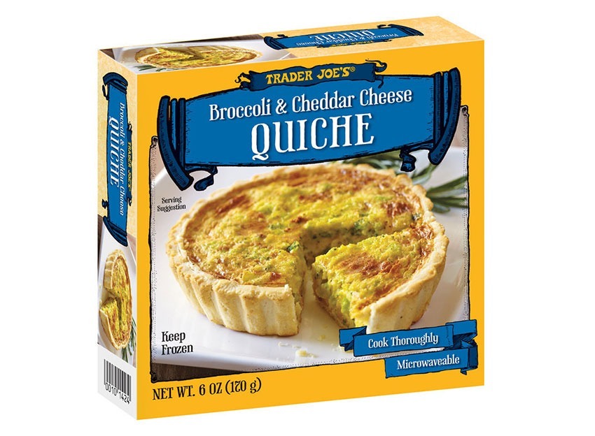 Trader joes broccoli cheddar quiche - best trader joes meals