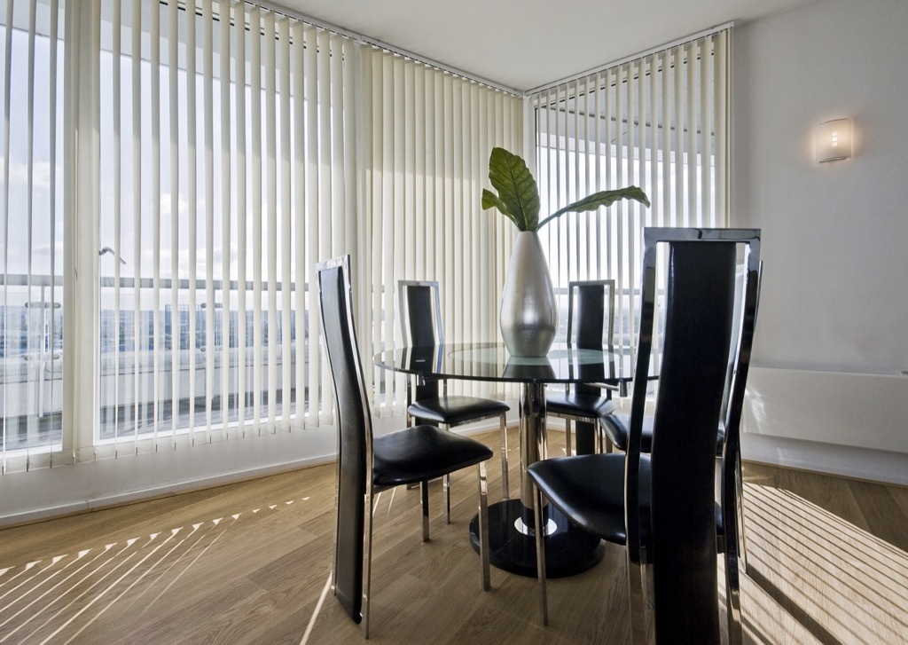 Vertical Blinds worst interior design trends