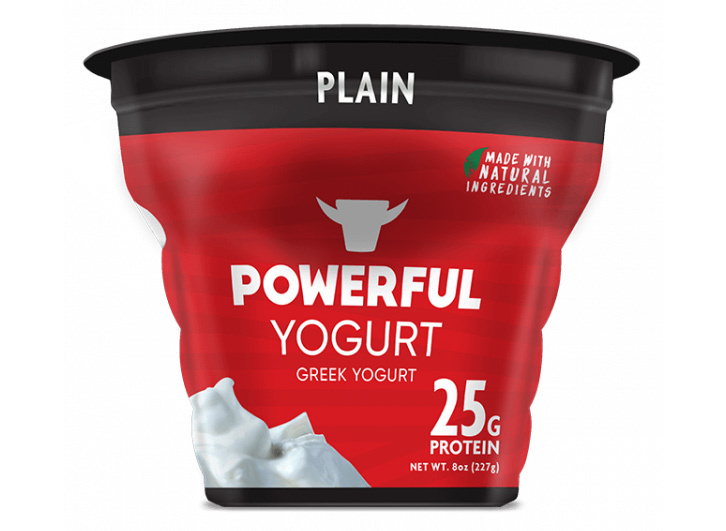 powerful plain yogurt