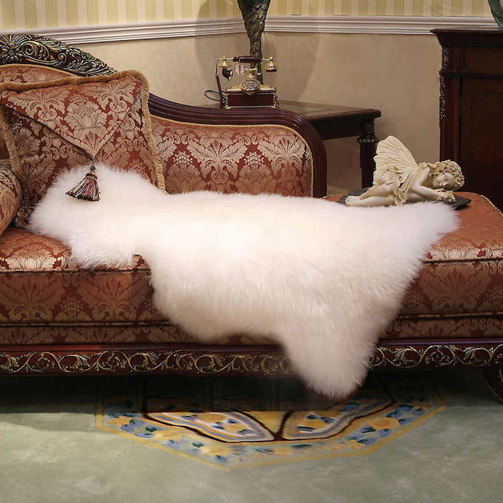 Sheepskin rug Winter-Home Must-Haves from Costco