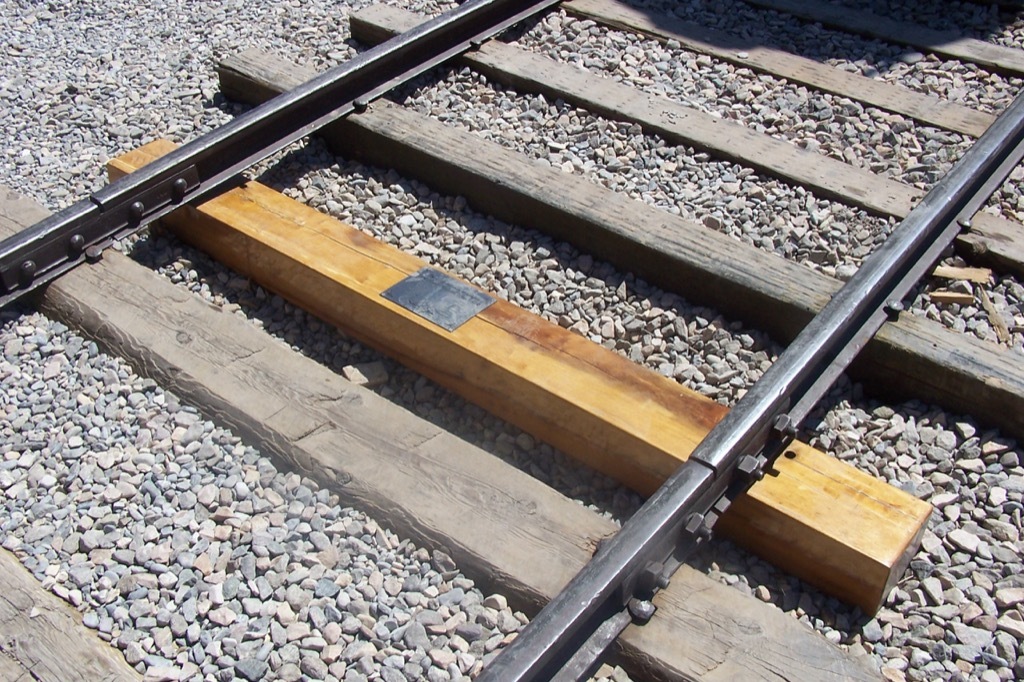 golden spike national historic site most historic location every state