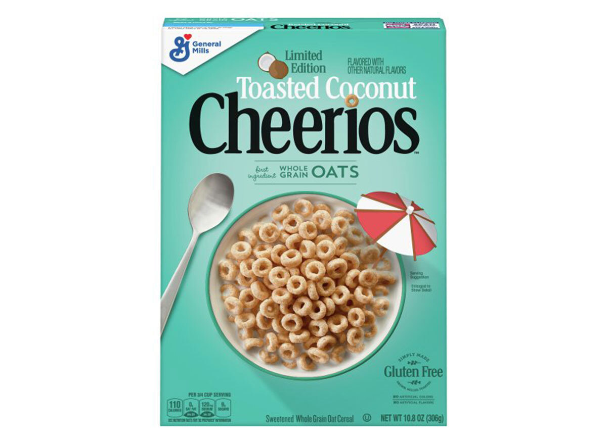 general mills toasted coconut cheerios