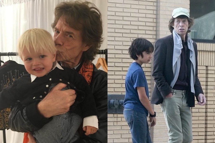 Mick Jagger | 12 Celebrity Grandpas With Their Grandchildren Will Melt Your Heart | Her Beauty