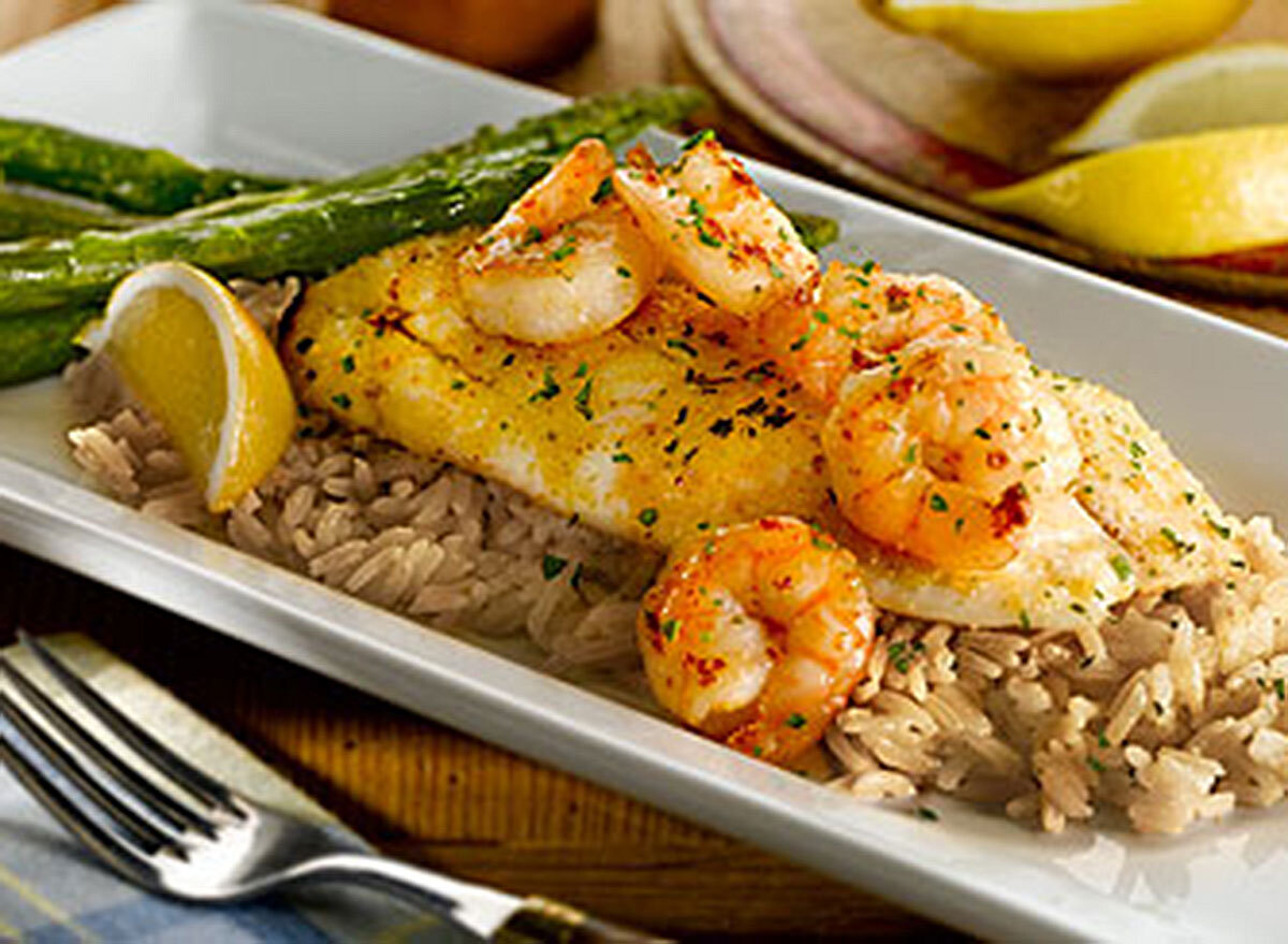 grilled cajun tilapia shrimp perkins