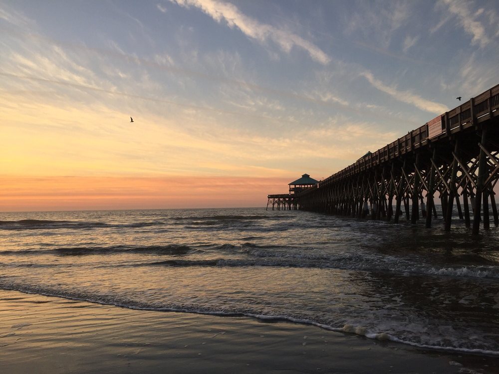 Folly Beach in South Carolina