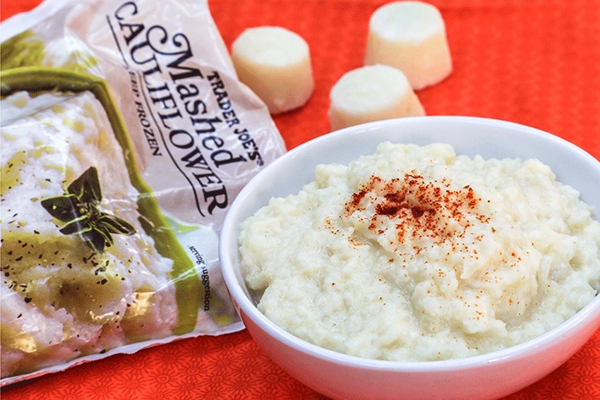 trader joes mashed cauliflower