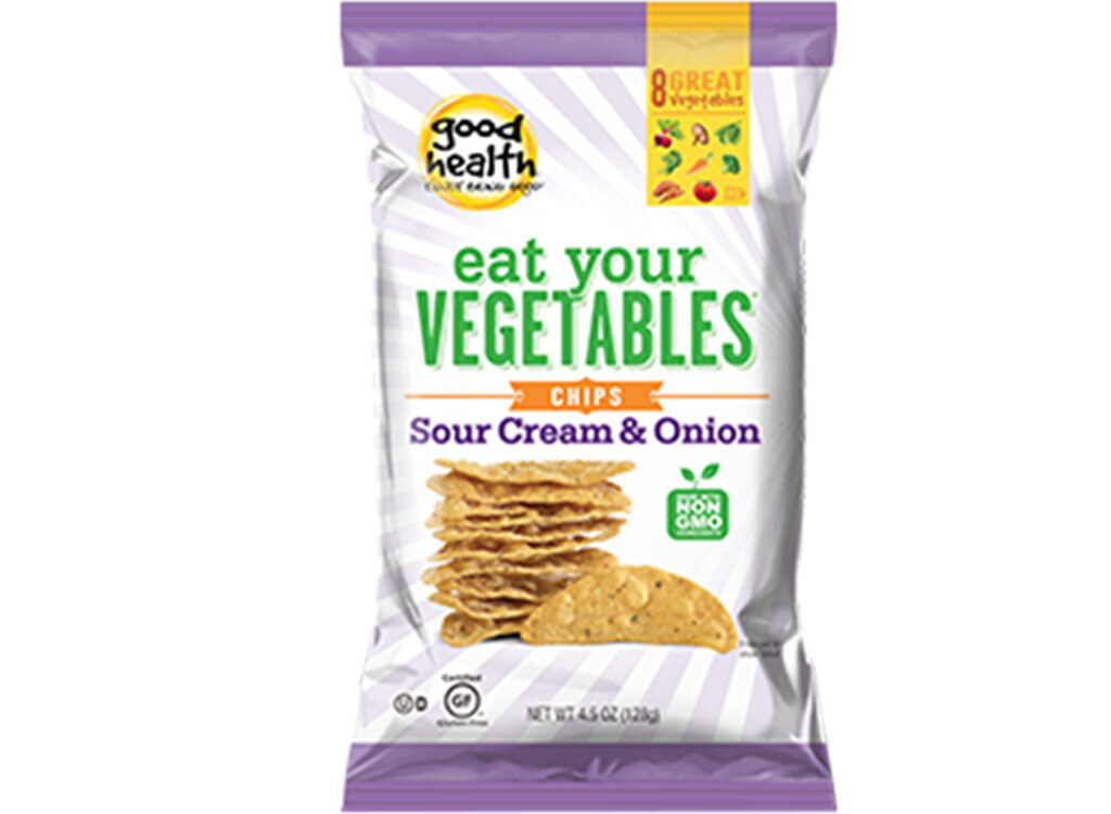 Eat your vegetables sour cream and onion chips