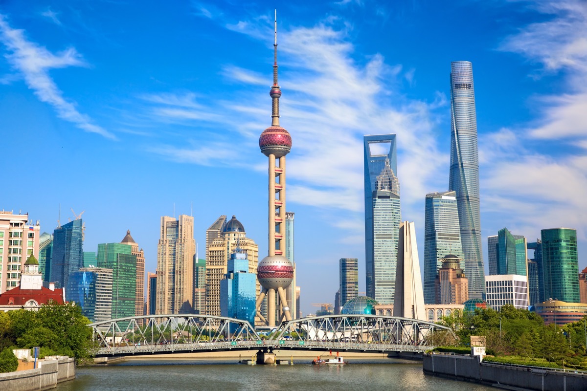 Shanghai Skyline Privately Owned Landmarks