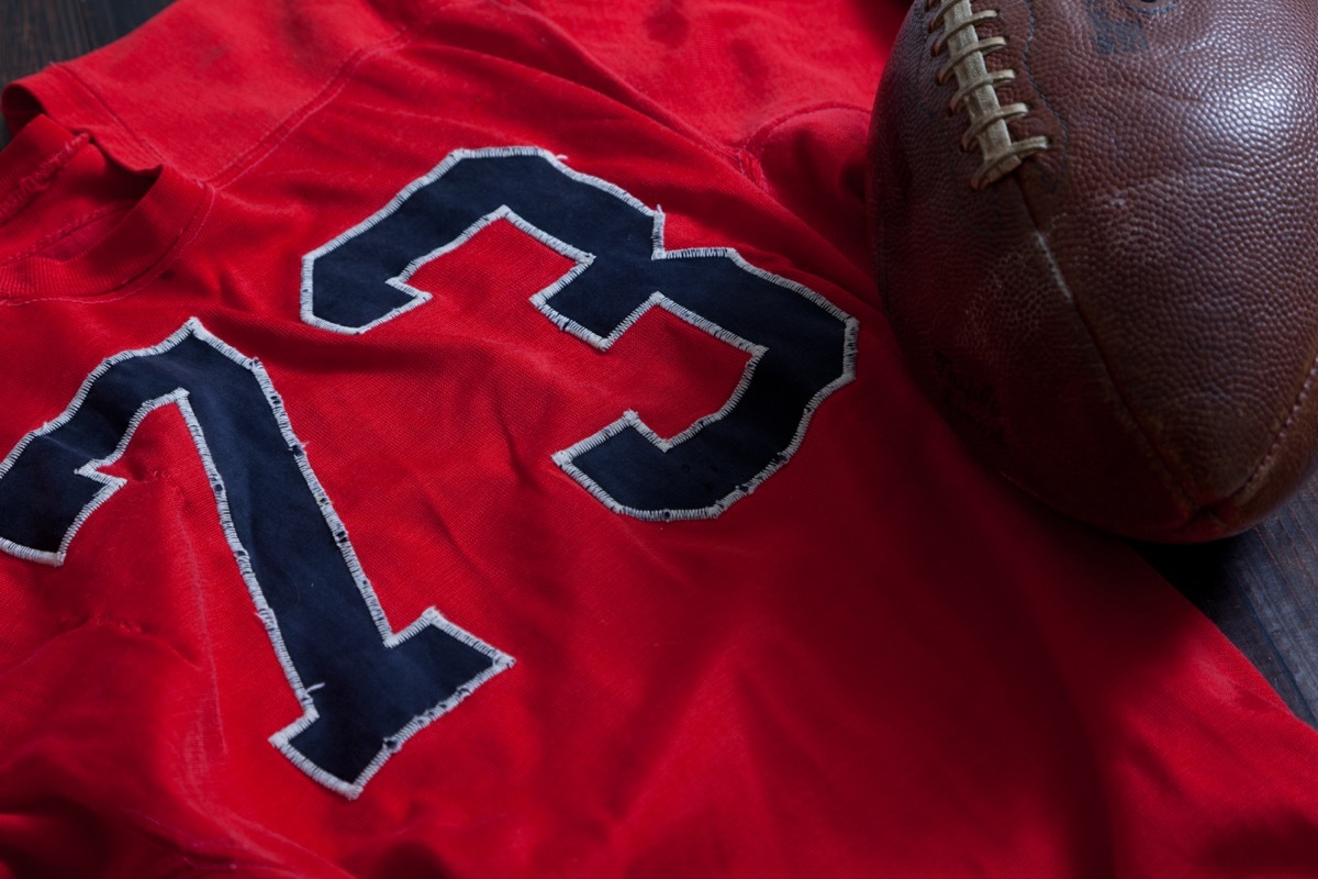 vintage football jersey