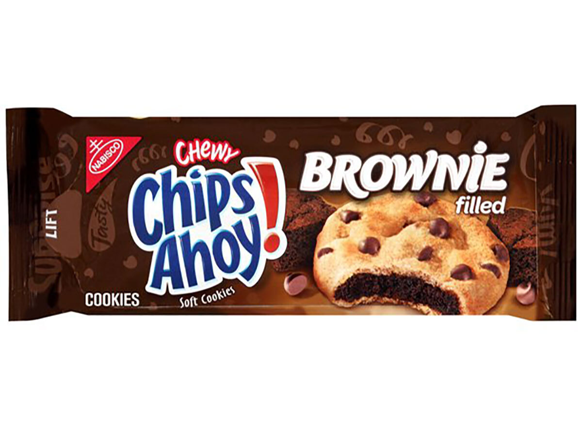 chips ahoy brownie filled cookies