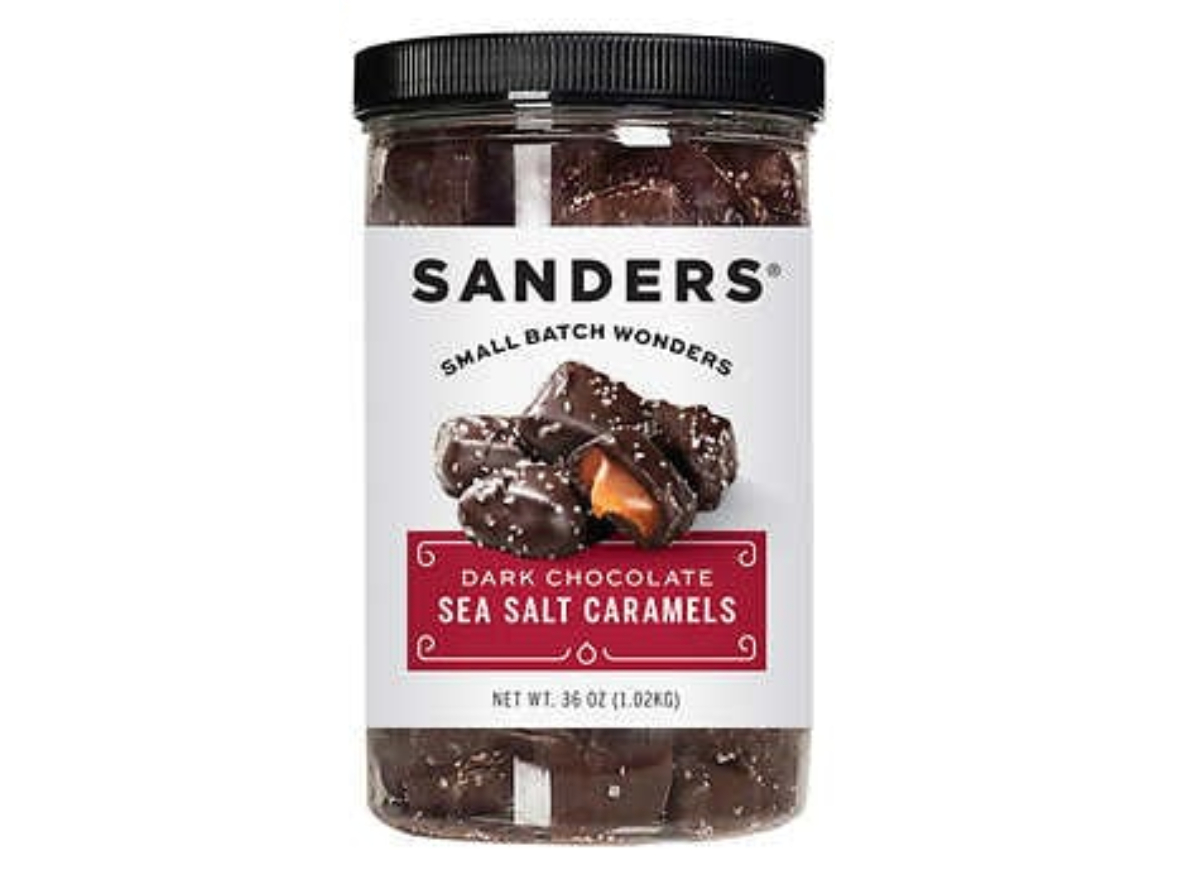 Sanders Dark Chocolate Sea Salt Caramels