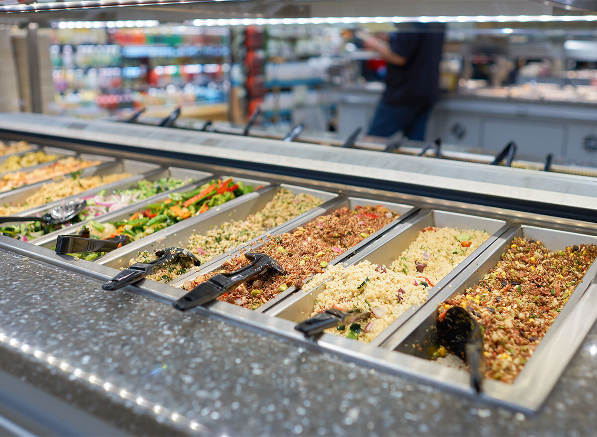 self serve salad bar at whole foods