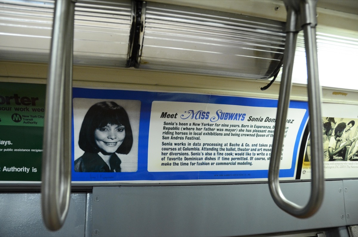 miss subway transit advertisement