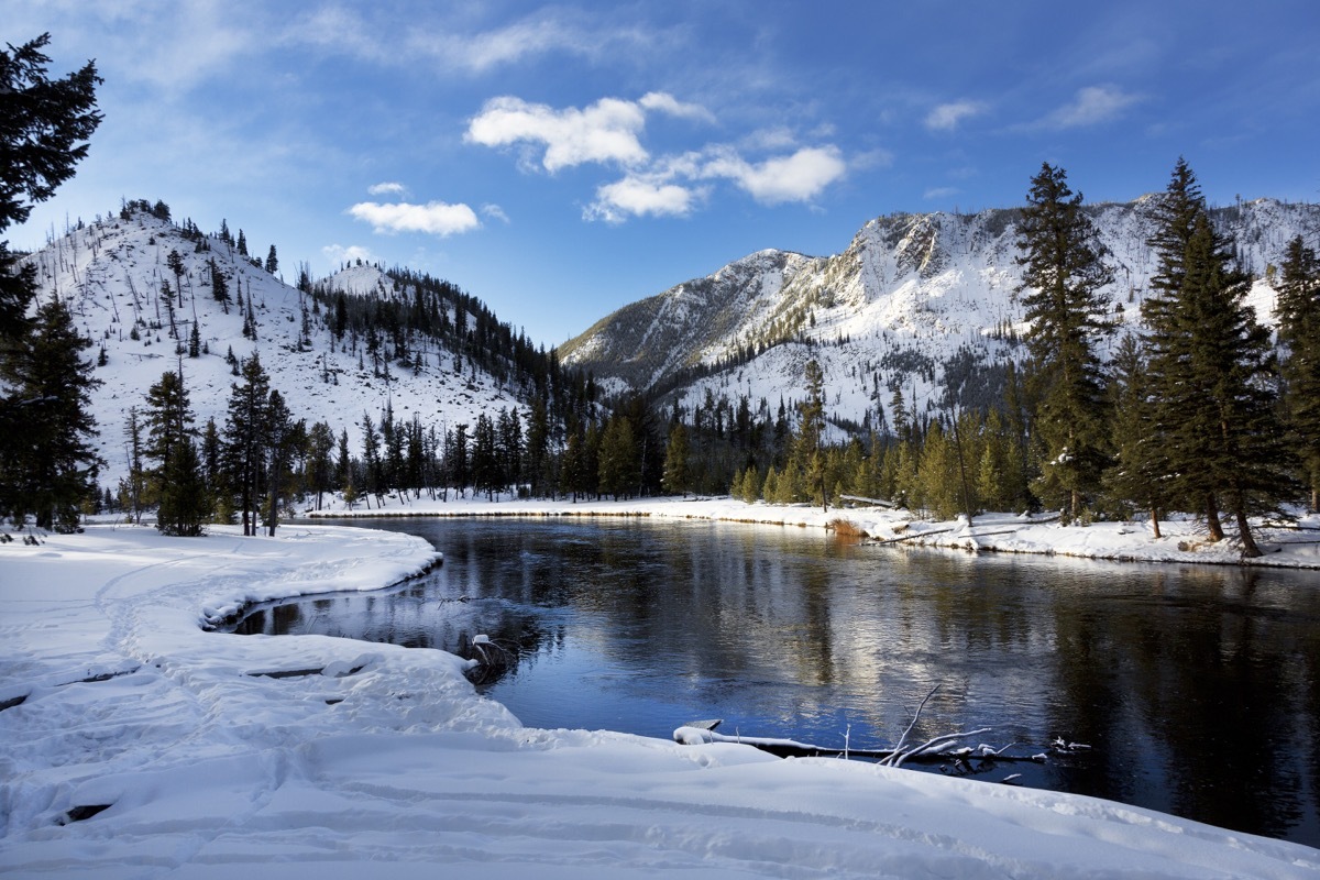 Yellowstone National Park in Wyoming