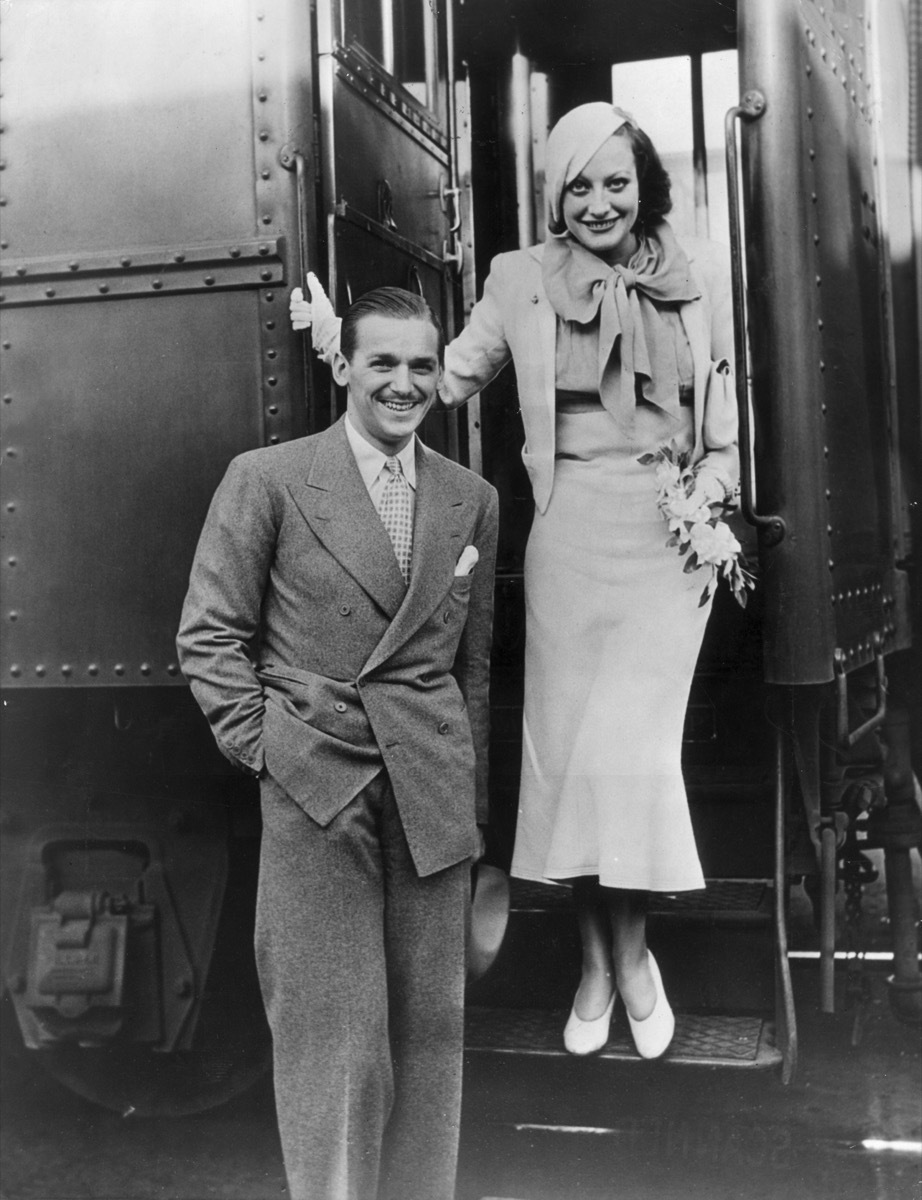 Douglas Fairbanks Jr and Joan Crawford in 1932