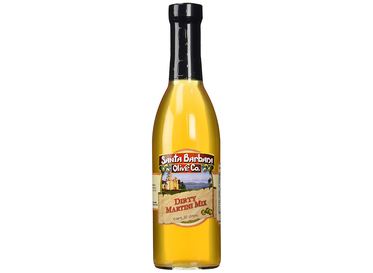 Santa Barbara Olive Company Dirty Martini Mix in bottle